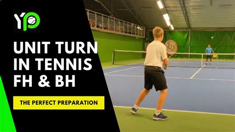 Forehand Backhand Unit Turn The Perfect Preparation Like Tiem With Coach Aik Youtube