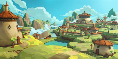 ArtStation - Sky Village