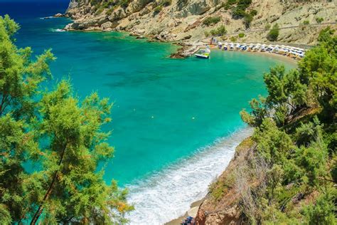 Istron Bay Beach In Lassithi Allincrete Travel Guide For Crete