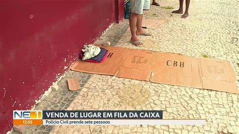 V Deo Sete Pessoas S O Presas Acusadas De Vender Lugar Em Fila De