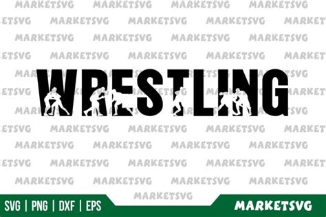 Wrestling Logo Svg Gravectory