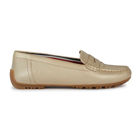 Geox Kosmopolis Grip Loafers Golden Dressinn