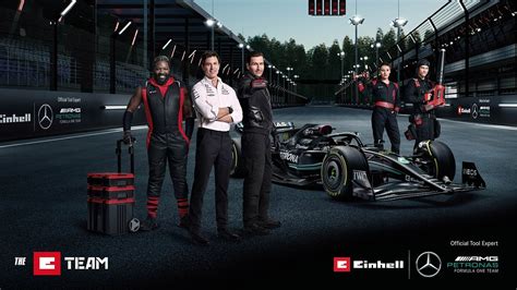 The E-Team mission for Mercedes-AMG PETRONAS F1 Team | Einhell.hr