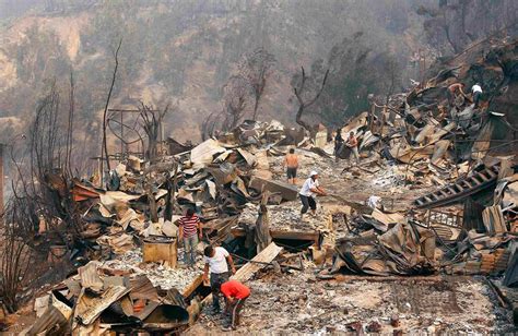 Fire in Valparaiso, Chile - Mirror Online