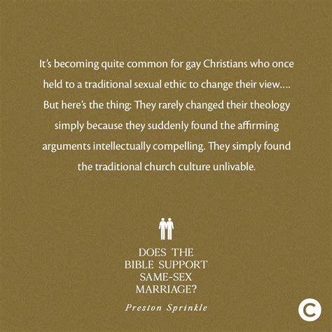 Does The Bible Support Same Sex Marriage Preston Sprinkle Christian