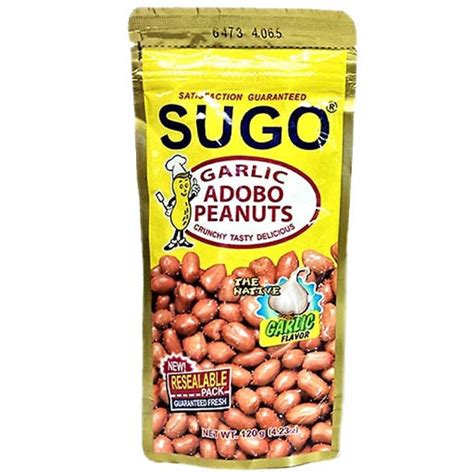 Sugo - Garlic Flavor Adobo Peanuts - 100 G – Sukli - Filipino Grocery ...