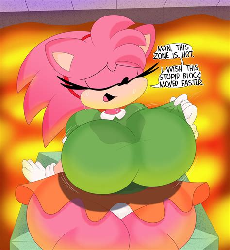 Rule 34 1girls 3barts Aged Up Amy Rose Anisomastia Anthro Big Butt