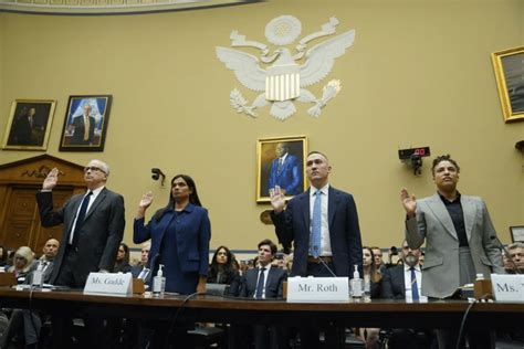 Watch Live House Oversight Committee Hearings On Twitter Files And