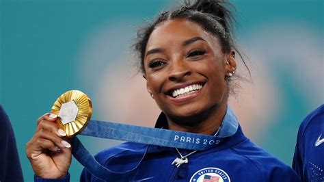 Olympics 2024 Simone Biles Wins Stunning Gold In Womens All Around Gymnastics Final Olympics