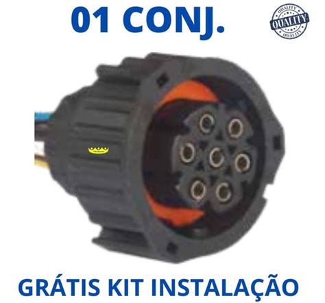 01 Chicote Conector Plug Lanterna Guerra Randon Librelato