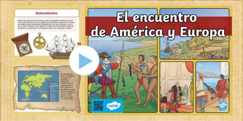 PowerPoint El encuentro de América y Europa Twinkl