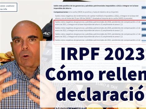 Gu A Completa Sobre C Mo Rellenar La Declaraci N De La Renta Paso