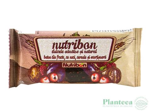 Baton Prune Nuci Cereale Scortisoara 40g Nutribon Pret 33 Lei