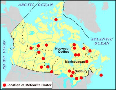 Meteorite Craters - The Canadian Encyclopedia