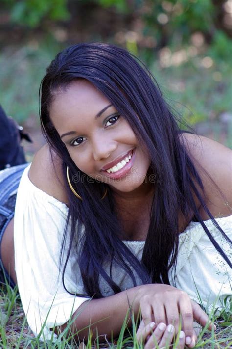 Beautiful Haitian Girl Outdoors 14 Stock Photo Image 19134972