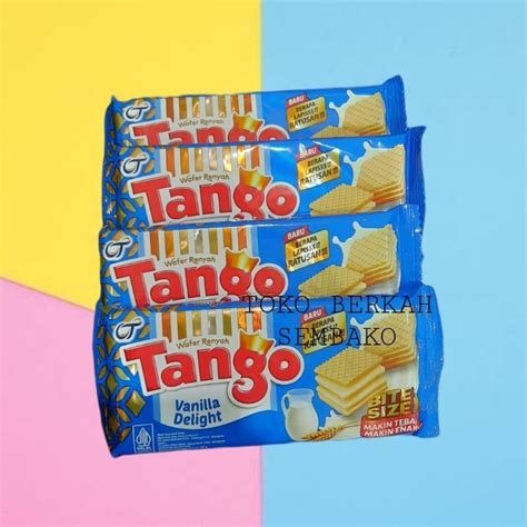 Jual Renceng Tango Wafer Vanilla Delight Bite Size Gr Isi Pcs