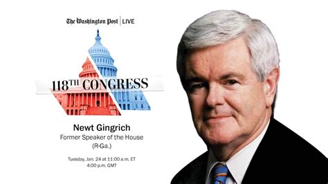 Newt Gingrich On Republican Party And Legislative Agenda The Washington Post