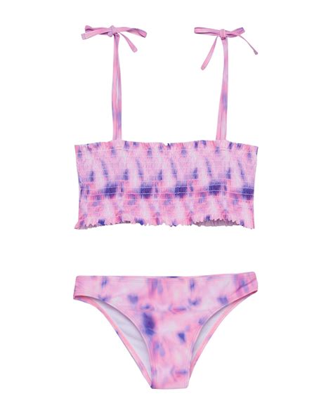 Riachuelo Biqu Ni Juvenil Tie Dye Rosa Roxo