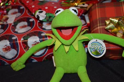 Vintage Plush Kermit the Frog figure Muppets 13 inch with tag | #4627342795