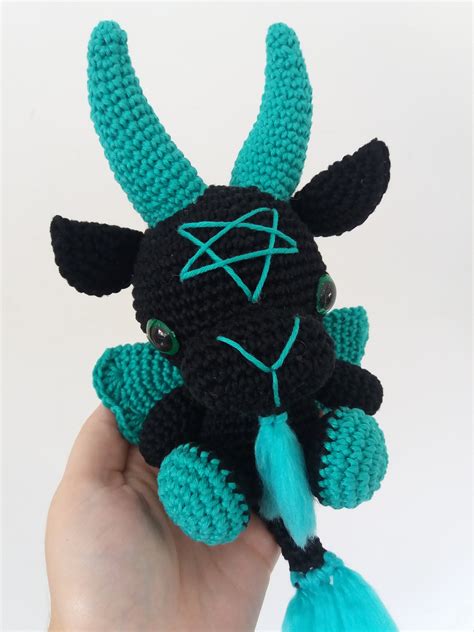 Baphomet Amigurumi Crochet Pattern Etsy España