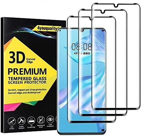 Youquality Pack Full Coverage Screen Protector For Huawei P Pro