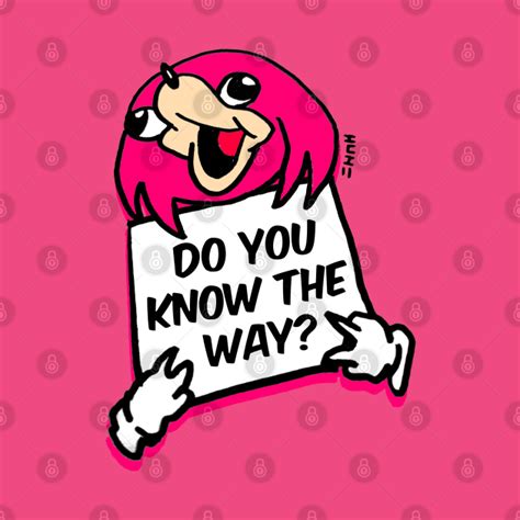 Do You Know The Way Knuckles Meme Do You Know The Way Meme Mug