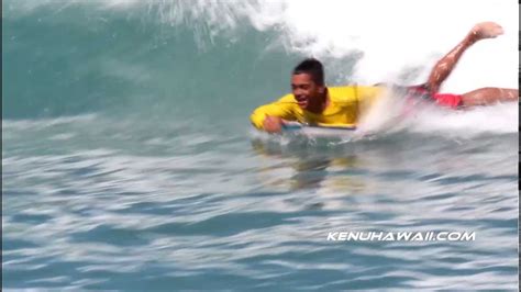 Waikiki Walls Big Outside Bodyboarding Waves June 4 2013 Youtube