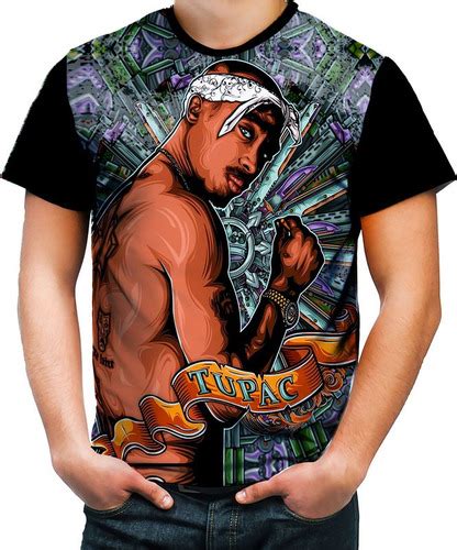 Camisa Camiseta Personalizada Cantor Rapper Tupac Pac