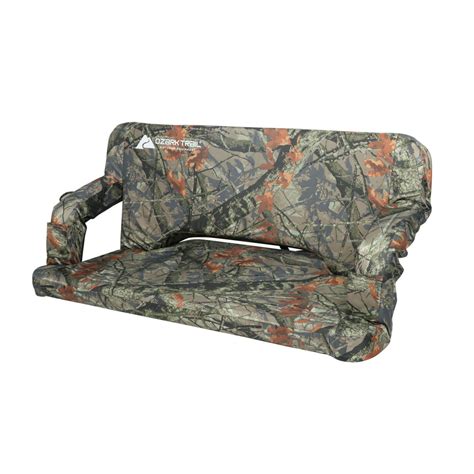 Ozark Trail Easy Folding Padded Outdoor Tailgating Couch Camo Fabric