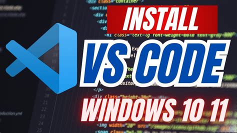 How To Install Vs Code Windows 10 How To Download And Install Vs Code Download Vs Code