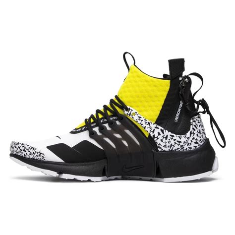 Nike Air Presto Mid Acronym Dynamic Yellow