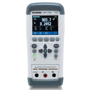 GW Instek LCR 1100 Handheld LCR Meter 100 KHz 100 Ohms 1Vrms 2 8