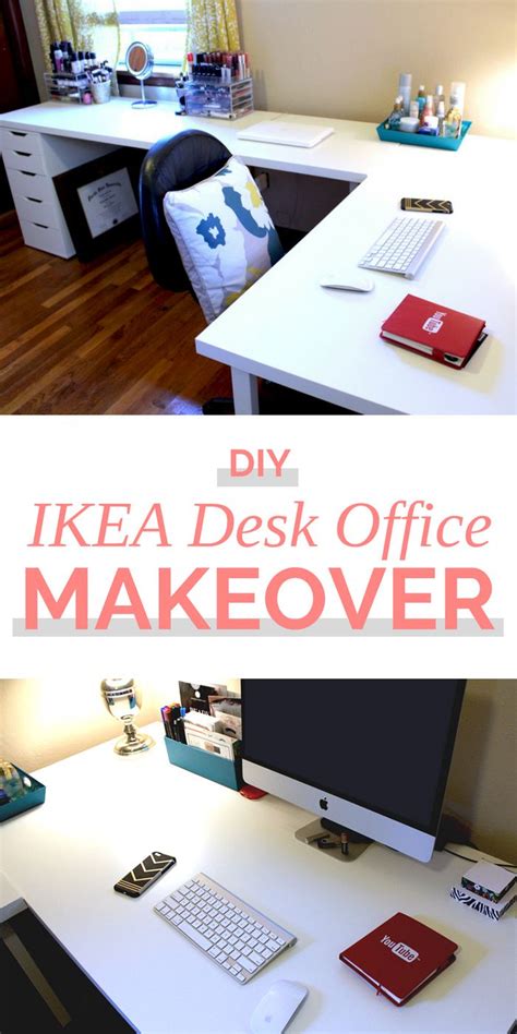 T Shaped Desk For Two Ikea Homystyle