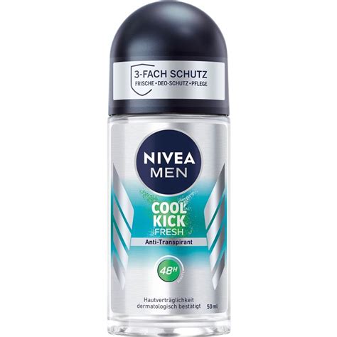 Deodorant Cool Kick Fresh Deo Roll On Nivea Men Von Nivea Online