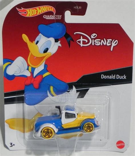 2020 HOT WHEELS Disney Character Cars Donald Duck HJB69 New On Card 15 00 PicClick CA