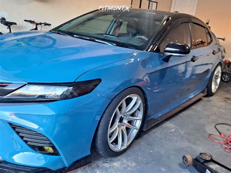 2022 Toyota Camry Trd With 19x95 Vors Tr4 And Vercelli 245x40 On