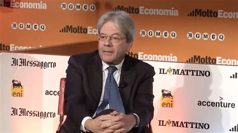 Gentiloni A MoltoEconomia Se Ci Sono Ritardi Nell Attuazione Del Pnrr