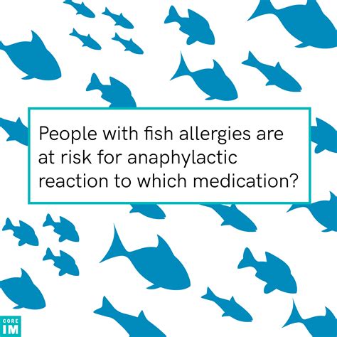 People With Fish Allergies Are At Risk For Anaphylactic Reaction To