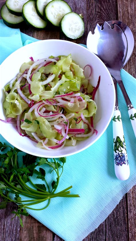 German Cucumber Salad 1 Zen And Spice