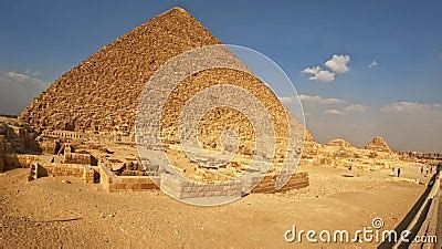 Close Up View of Pyramid of Giza in Egypt Walking beside the Masssive ...