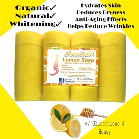 Organic Lemon Whitening Soap Lazada Ph