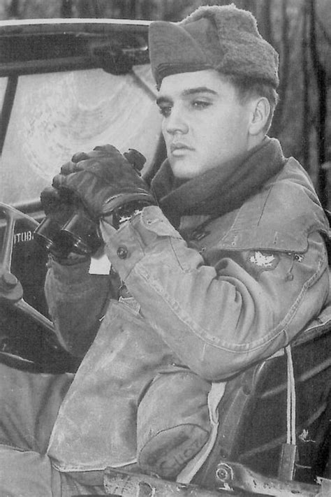 January Elvis Did Maneuvers For Operation Winter Shield In