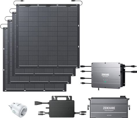 Station électrique pour Balcon Zendure SolarFlow avec Micro onduleur