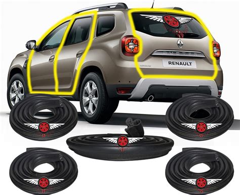 Kit Borracha 4 Portas E Mala Renault Duster 2011 2012 2013 R 249 00