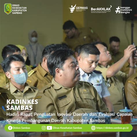 Kadinkes Hadiri Rapat Penguatan Inovasi Daerah Dan Evaluasi Capaian