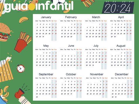 Calendarios Ilustrados Para Imprimir Ense A A Tu Hijo A Organizarse