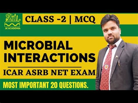 Agriculture Microbiology Mcq Icar Asrb Net Agriculture Microbiology