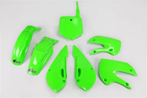 Complete Body Kit Green Kawasaki Ufo Plast