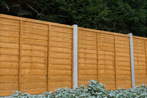 Trade Lap Dip Treated Fence Panel 6ft X 6ft 183m X 183m Travis