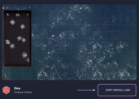 how to add extensions to owlbear rodeo